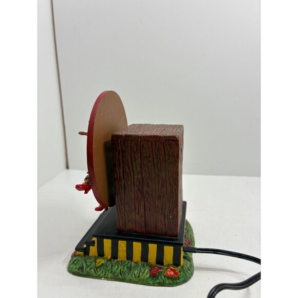 Dept 56 Halloween Magician & Target Lady Electric Animated Display Figurine Set - Picture 8 of 12